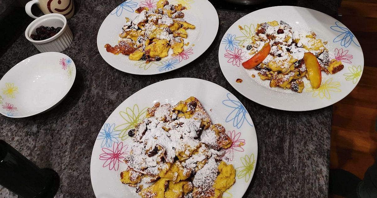 Flambierter Kaiserschmarrn á la Christian - sich den Lockdown versüßen ...