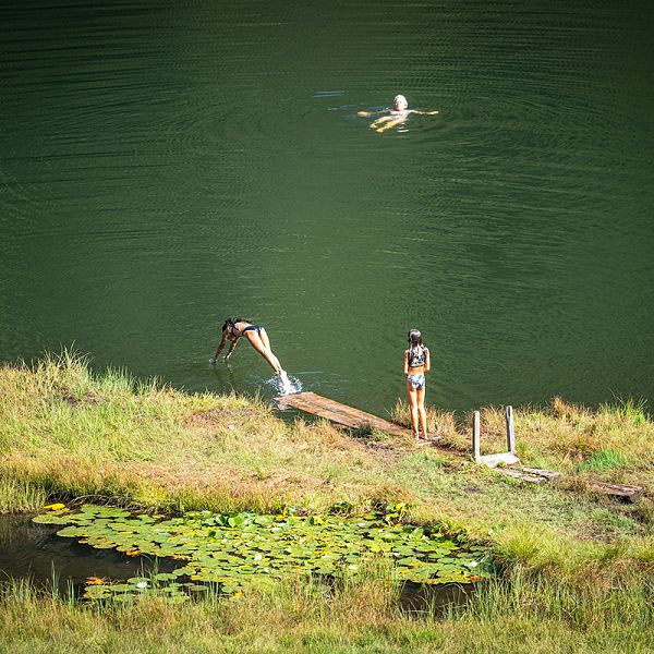 andi-gruhle-taubenseehuette-badesee