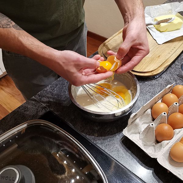 Flambierter Kaiserschmarrn á la Christian - sich den Lockdown versüßen ...