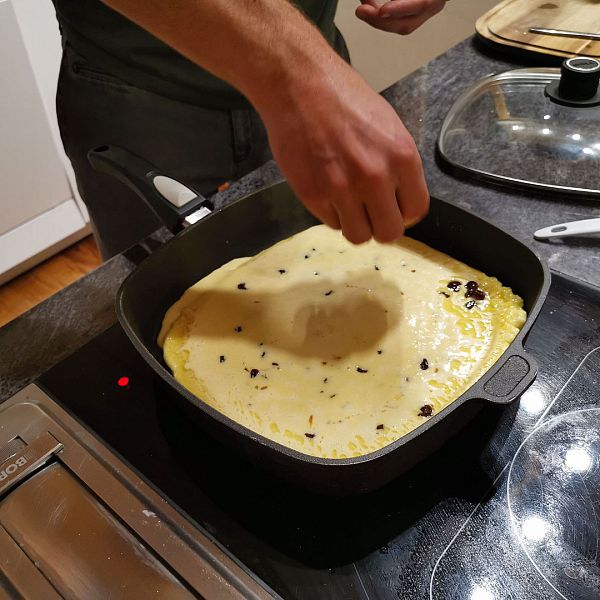 Flambierter Kaiserschmarrn á la Christian - sich den Lockdown versüßen ...