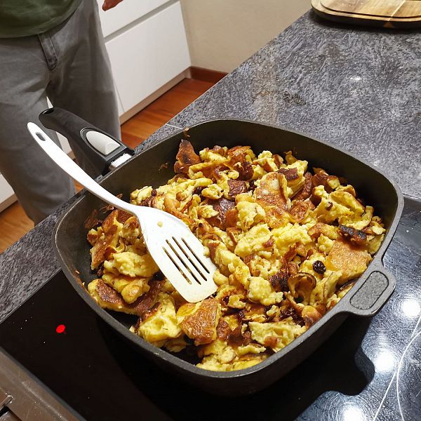 Flambierter Kaiserschmarrn á la Christian - sich den Lockdown versüßen ...