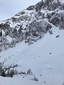 Skitour im Kaiserwinkl, Einsamer Skifahrer