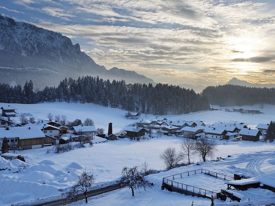 Kaiserwinkl, Urlaub, Winterlandschaft, Rettenschöss, Winter