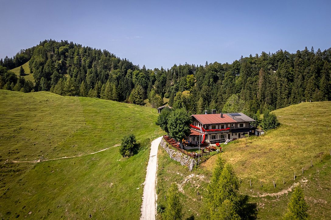 Besuch bei Annemarie auf der Taubenseehütte