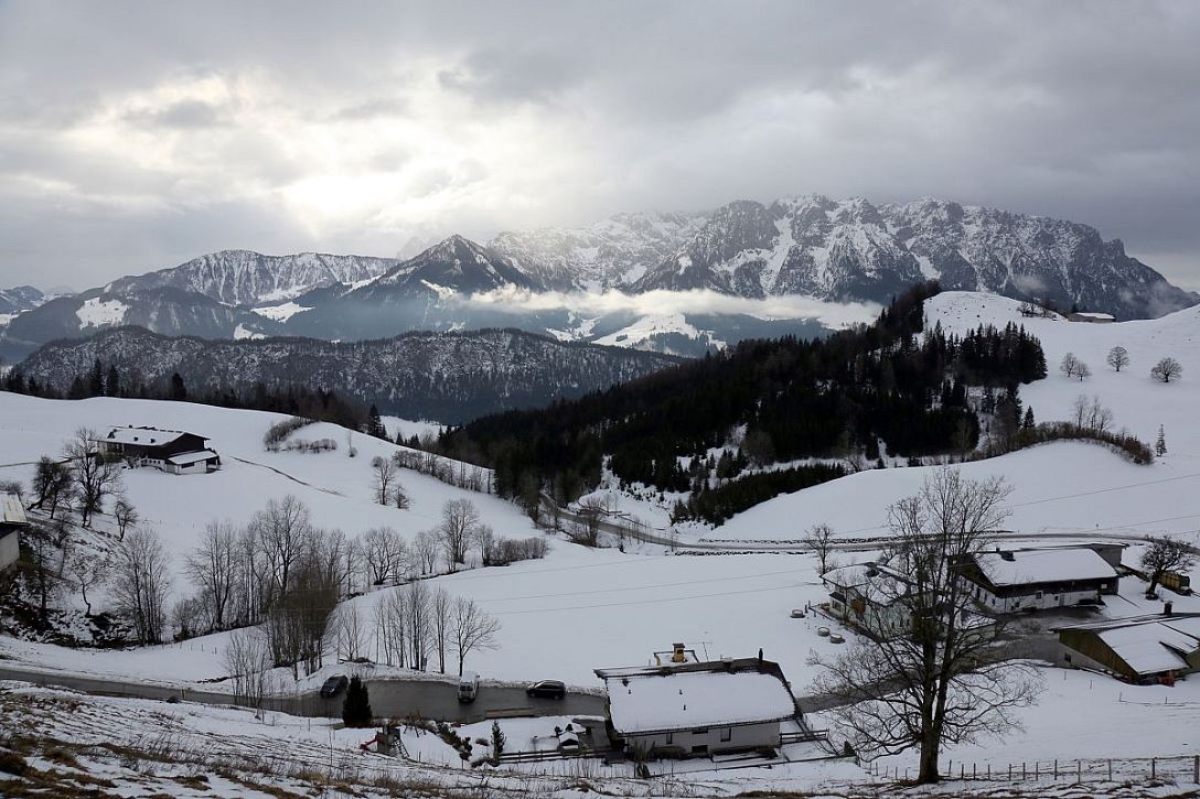 Schneeschuhwandern - Vom Gasthaus Schöne Aussicht bis zum Staudinger Kreuz